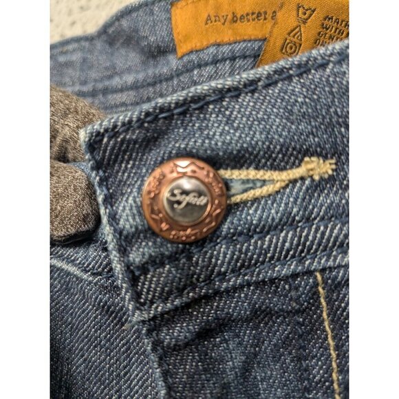 Saforte Jeans Womens 30 Bootcut Lovely Fit Studs Detail Pockets Blue - Picture 15 of 16